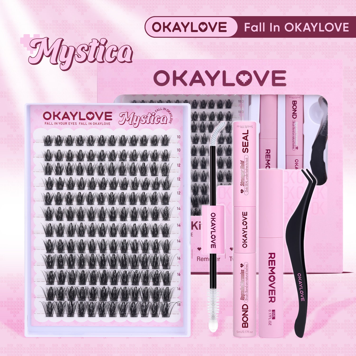 Mystica Lash Clusters Kit | OKAYLOVE