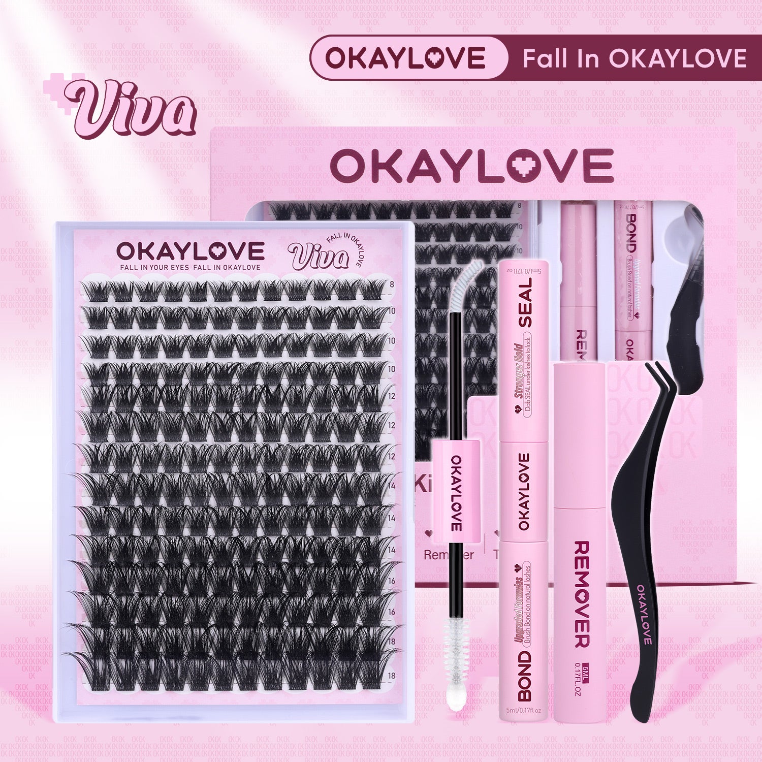 Viva Lash Cluster Kit | OKAY LOVE