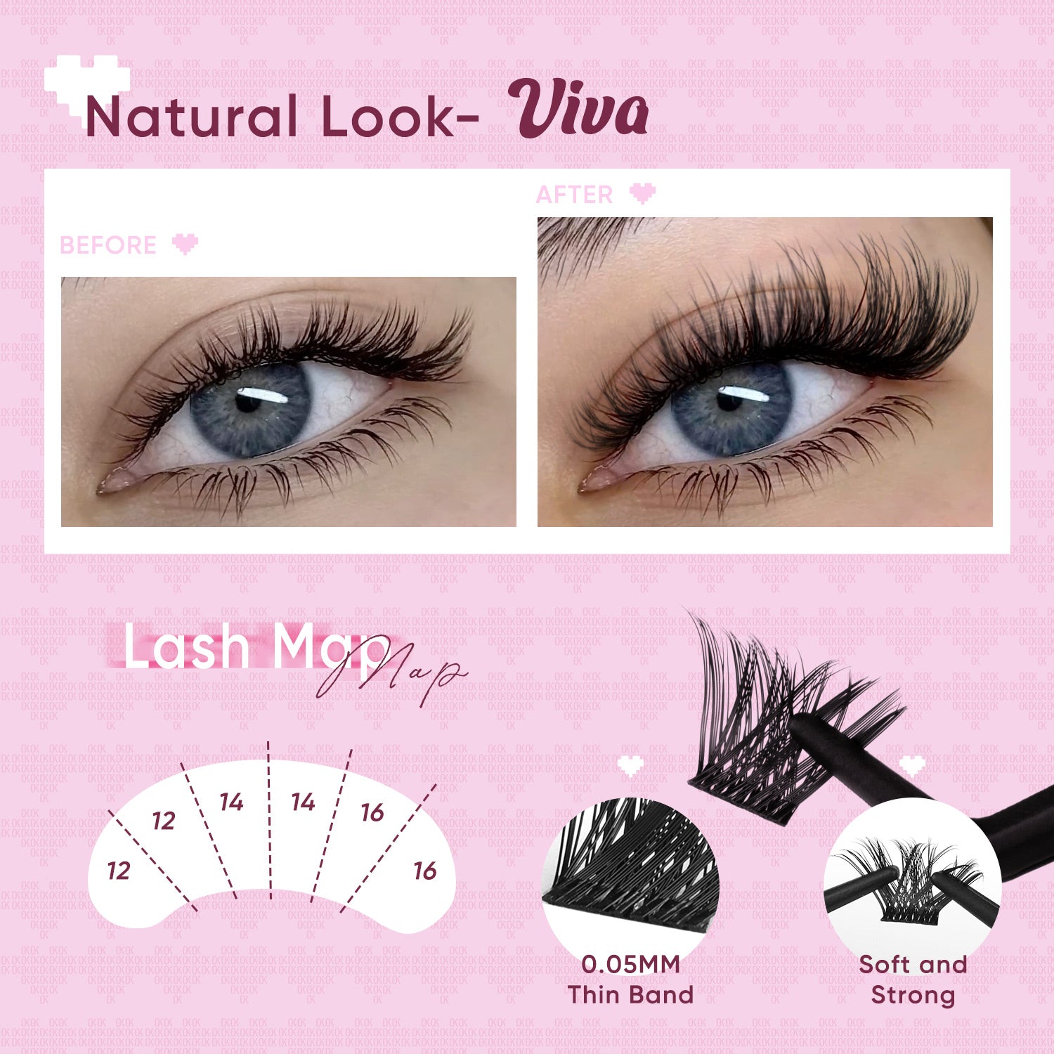Viva Lash Cluster Kit | OKAY LOVE