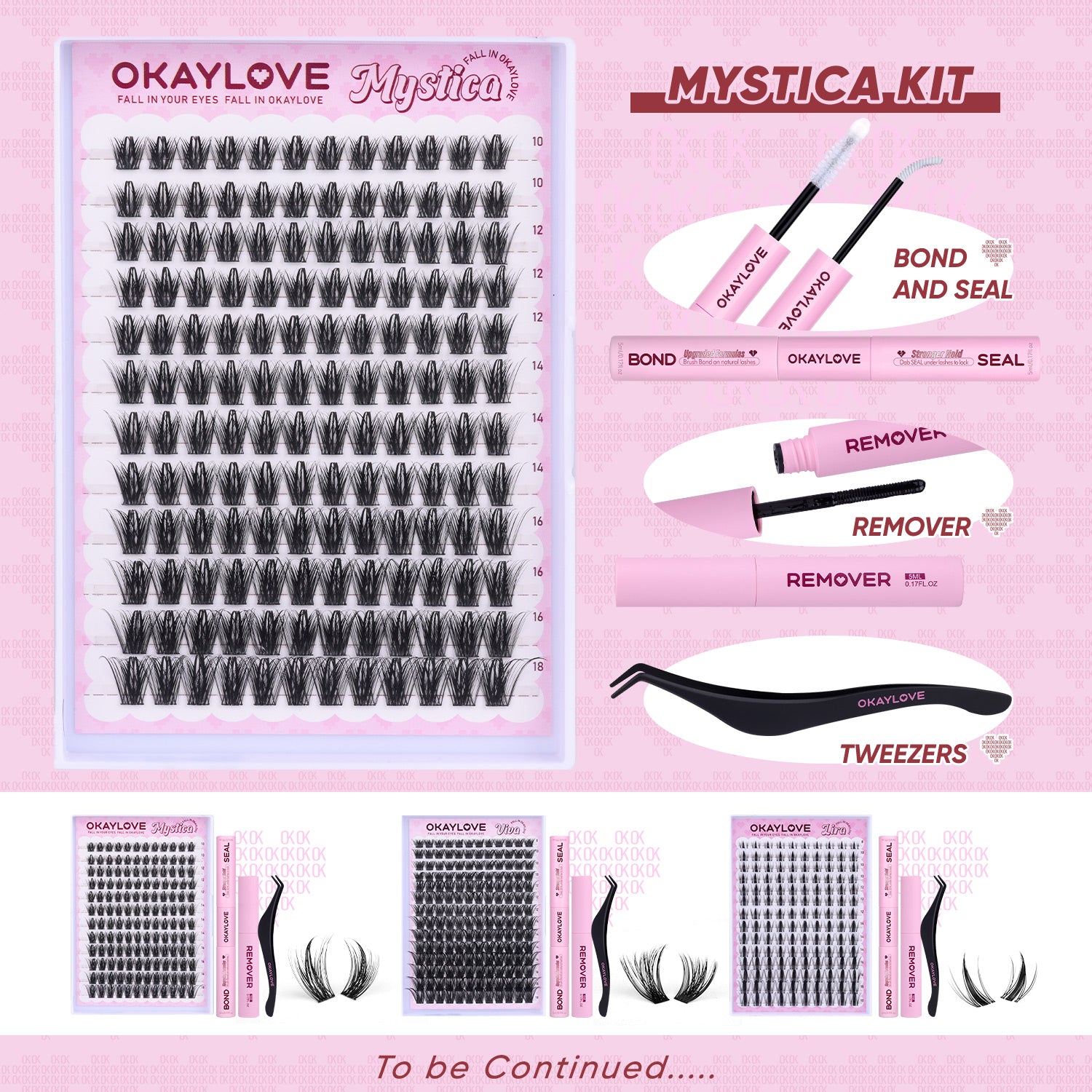 Mystica Lash Clusters Kit | OKAYLOVE
