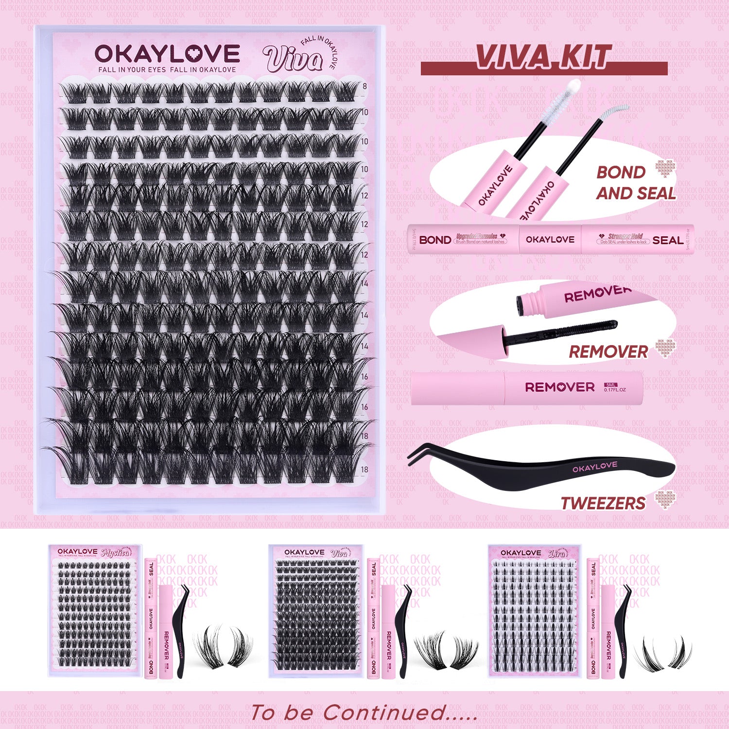 Viva Lash Cluster Kit | OKAY LOVE