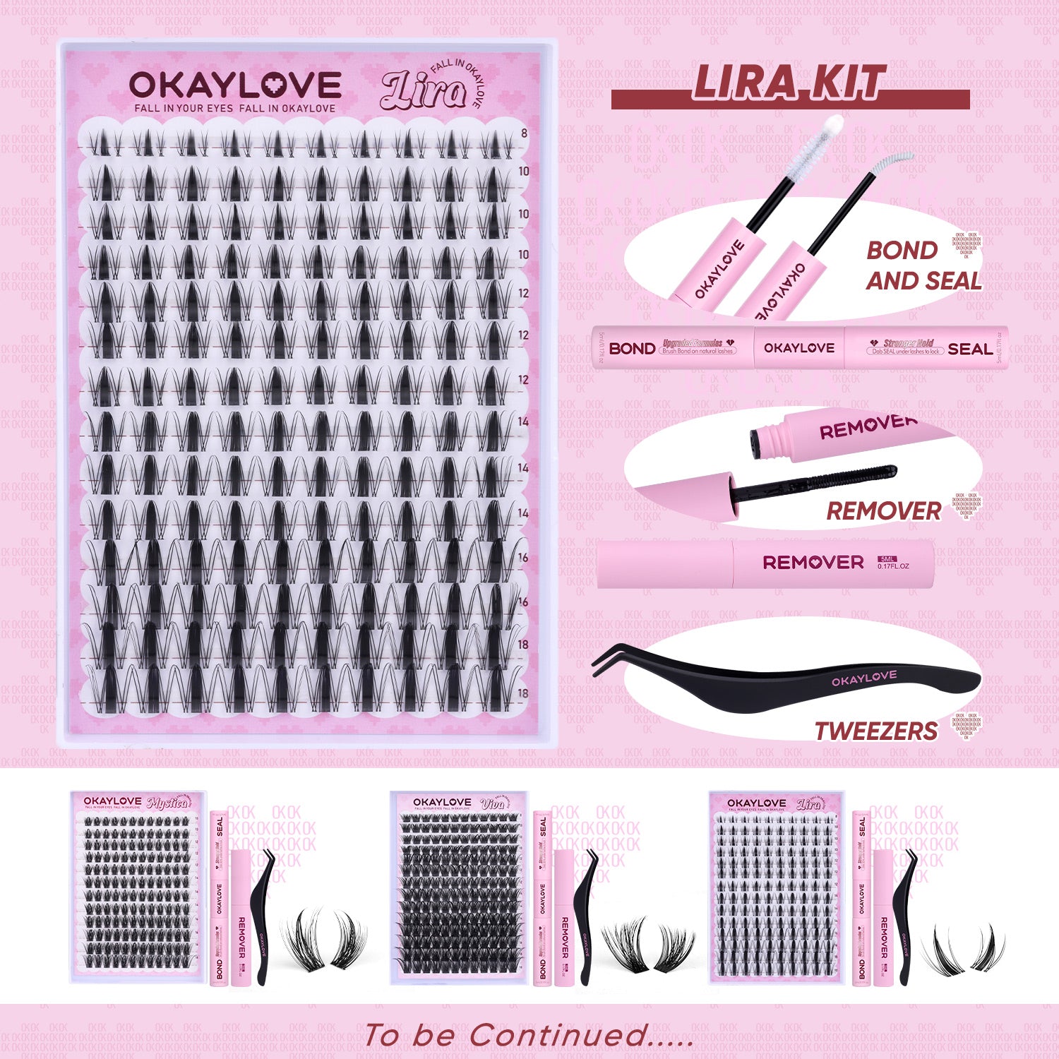 Lira Lash Cluster Kit | OKAYLOVE