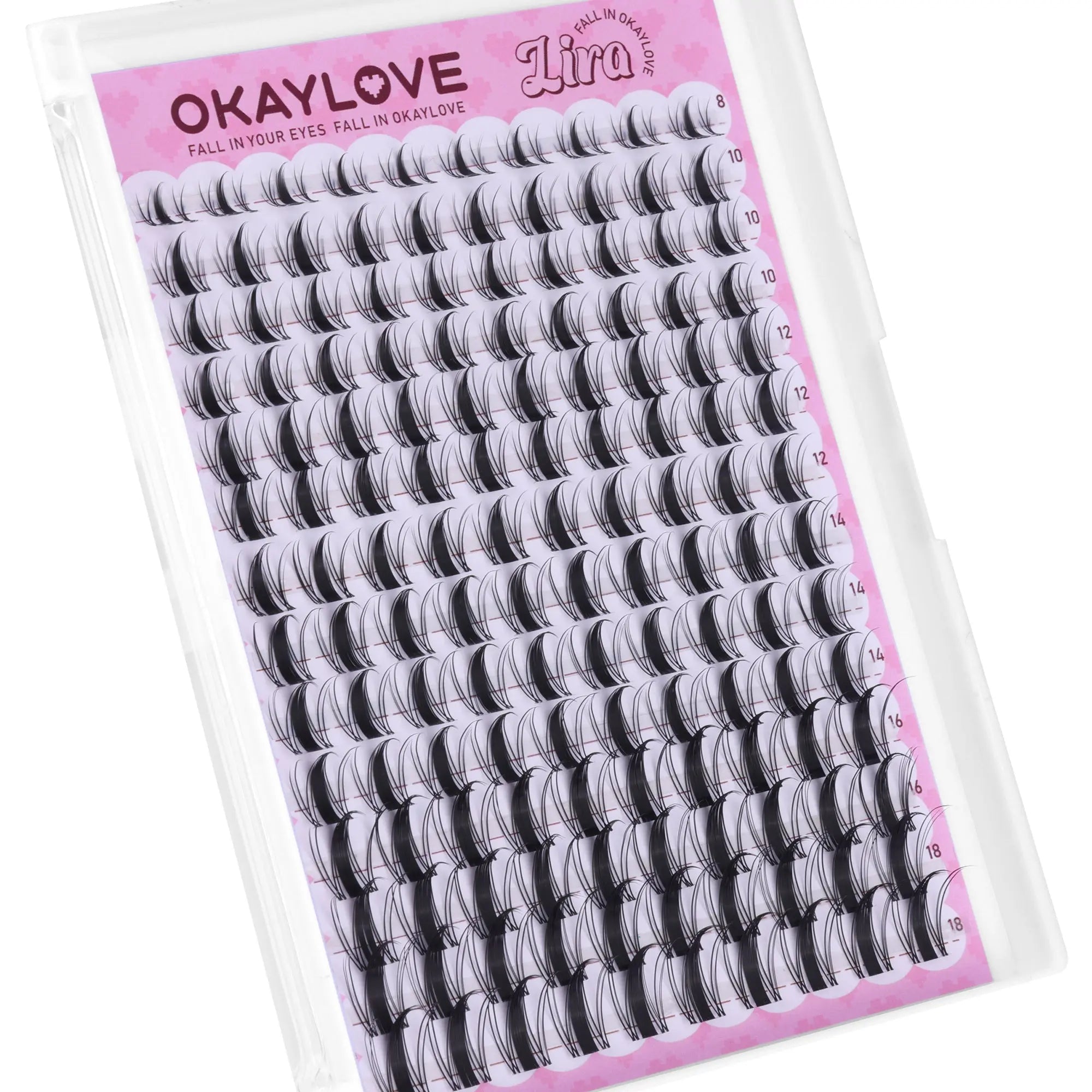 OKAYLOVE® Lira Eyelash Clusters Kit OKAYLOVE