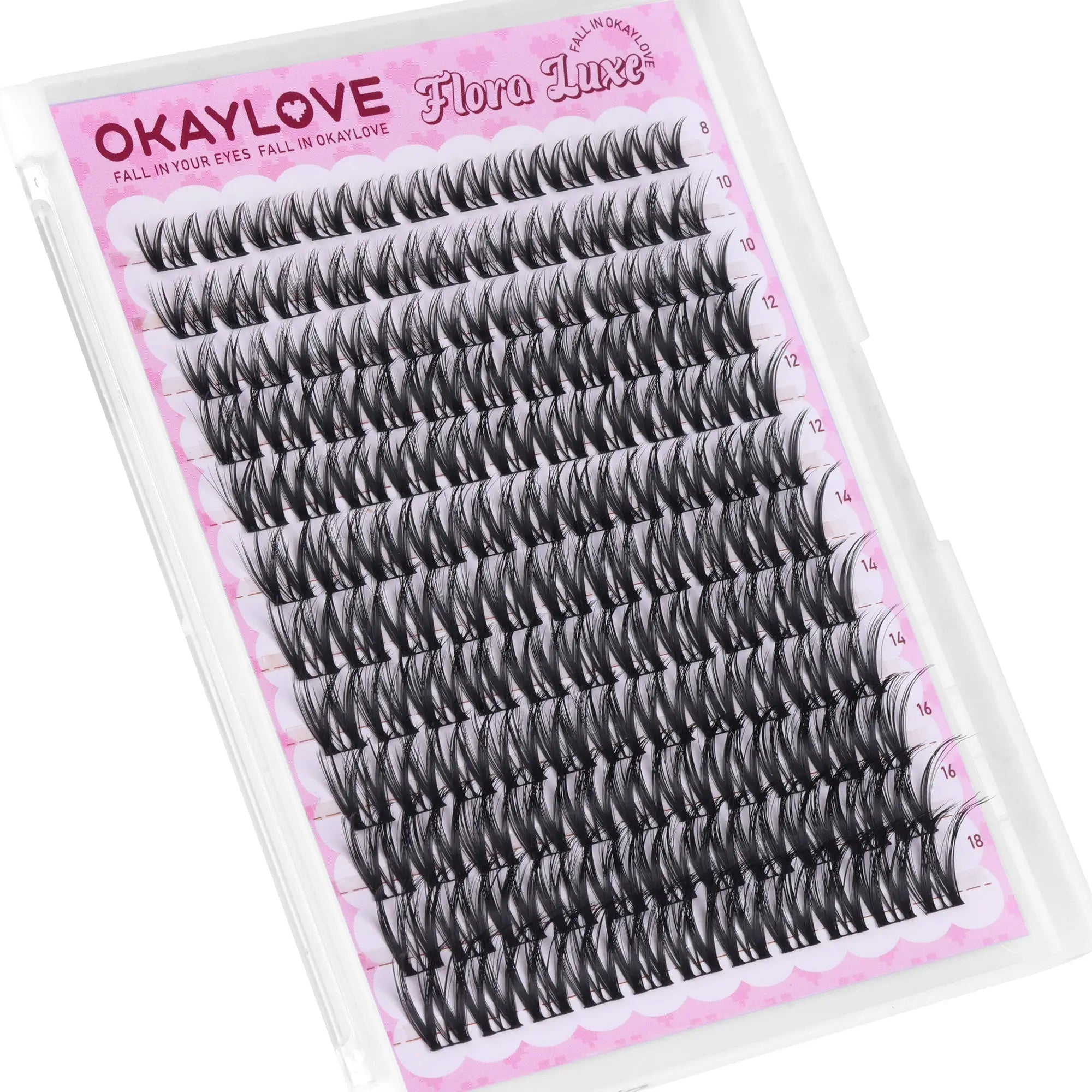 OKAYLOVE® Flora Luxe Eyelash Clusters Kit OKAYLOVE