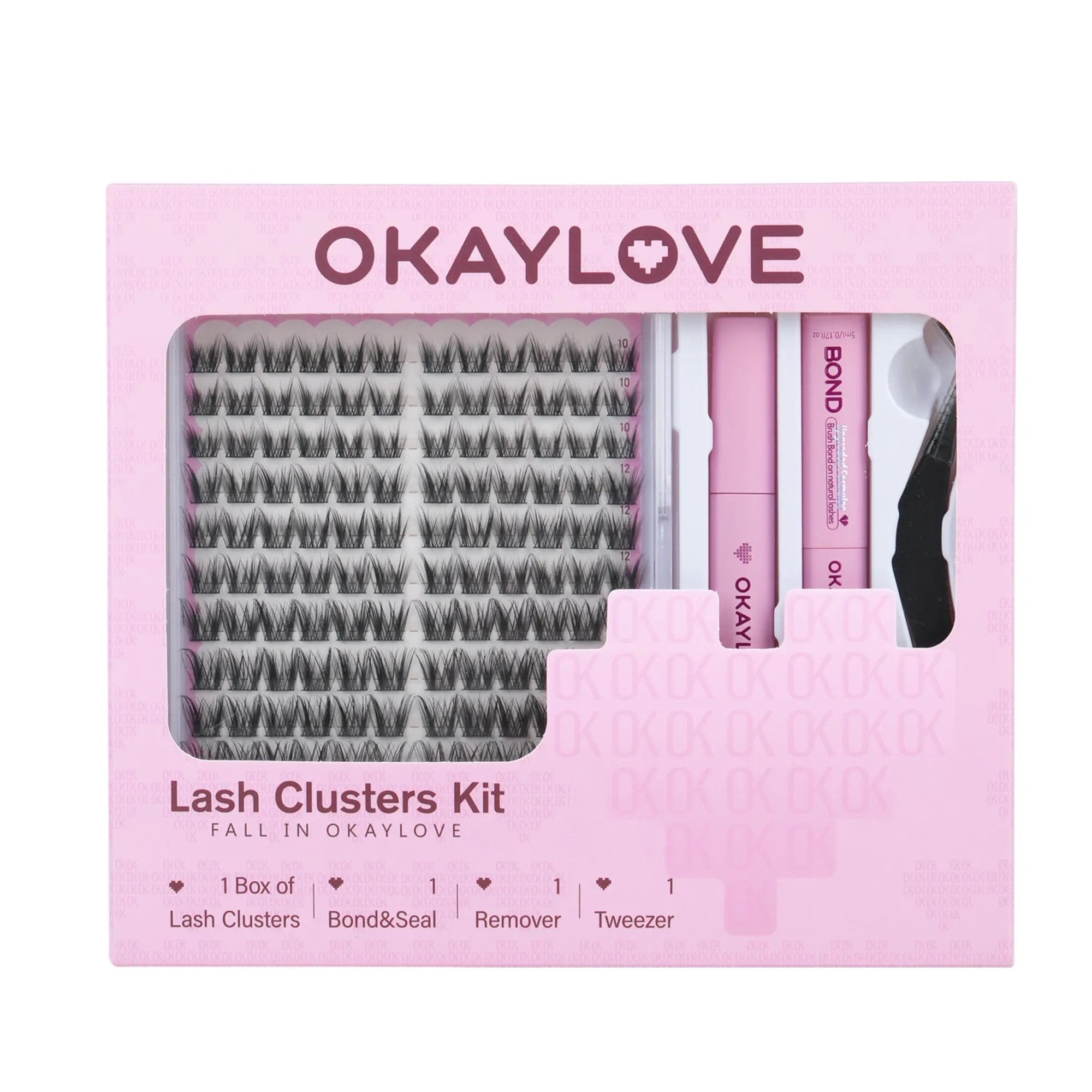 OKAYLOVE® Vivi Eyelash Clusters Kit OKAYLOVE