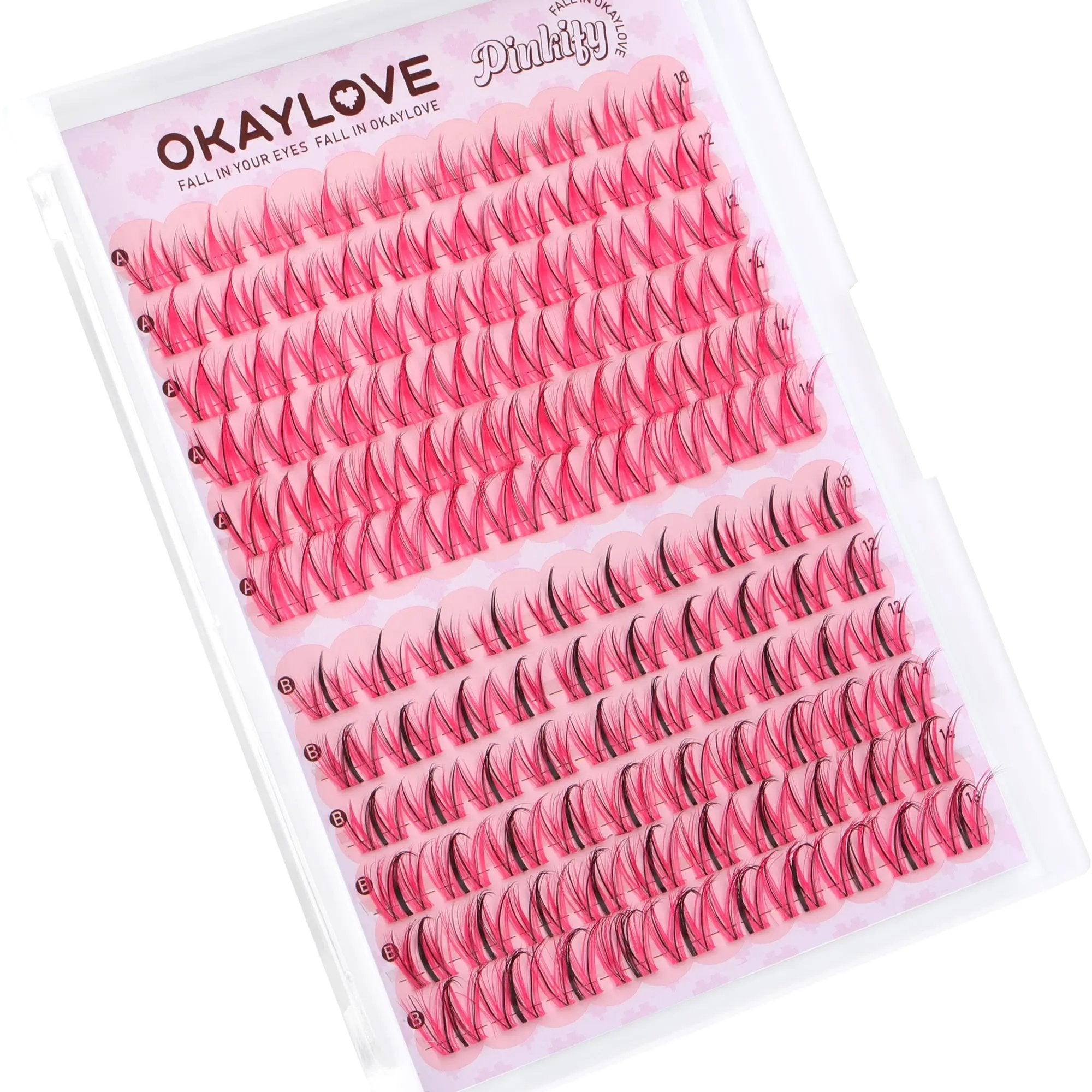 OKAYLOVE® Pinkify Eyelash Clusters Kit OKAYLOVE