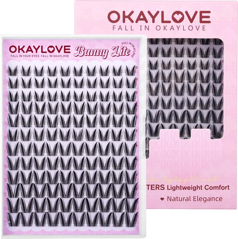 OKAYLOVE® Bunny Lash CLusters Kit OKAYLOVE