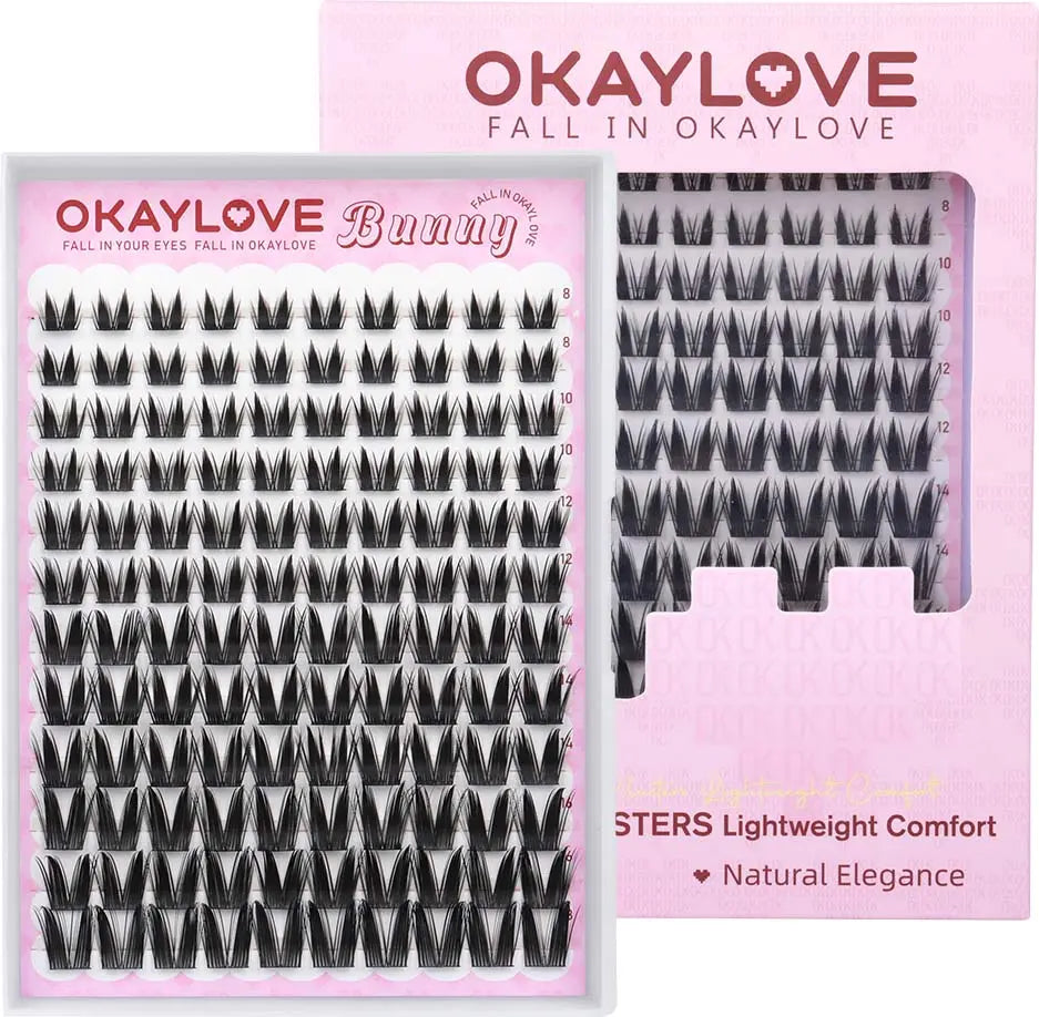 OKAYLOVE® Bunny Lash CLusters Kit OKAYLOVE