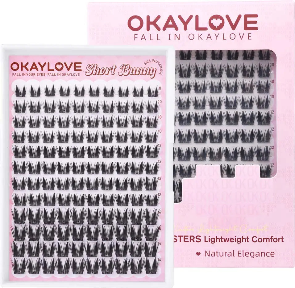 OKAYLOVE® Bunny Lash CLusters Kit OKAYLOVE