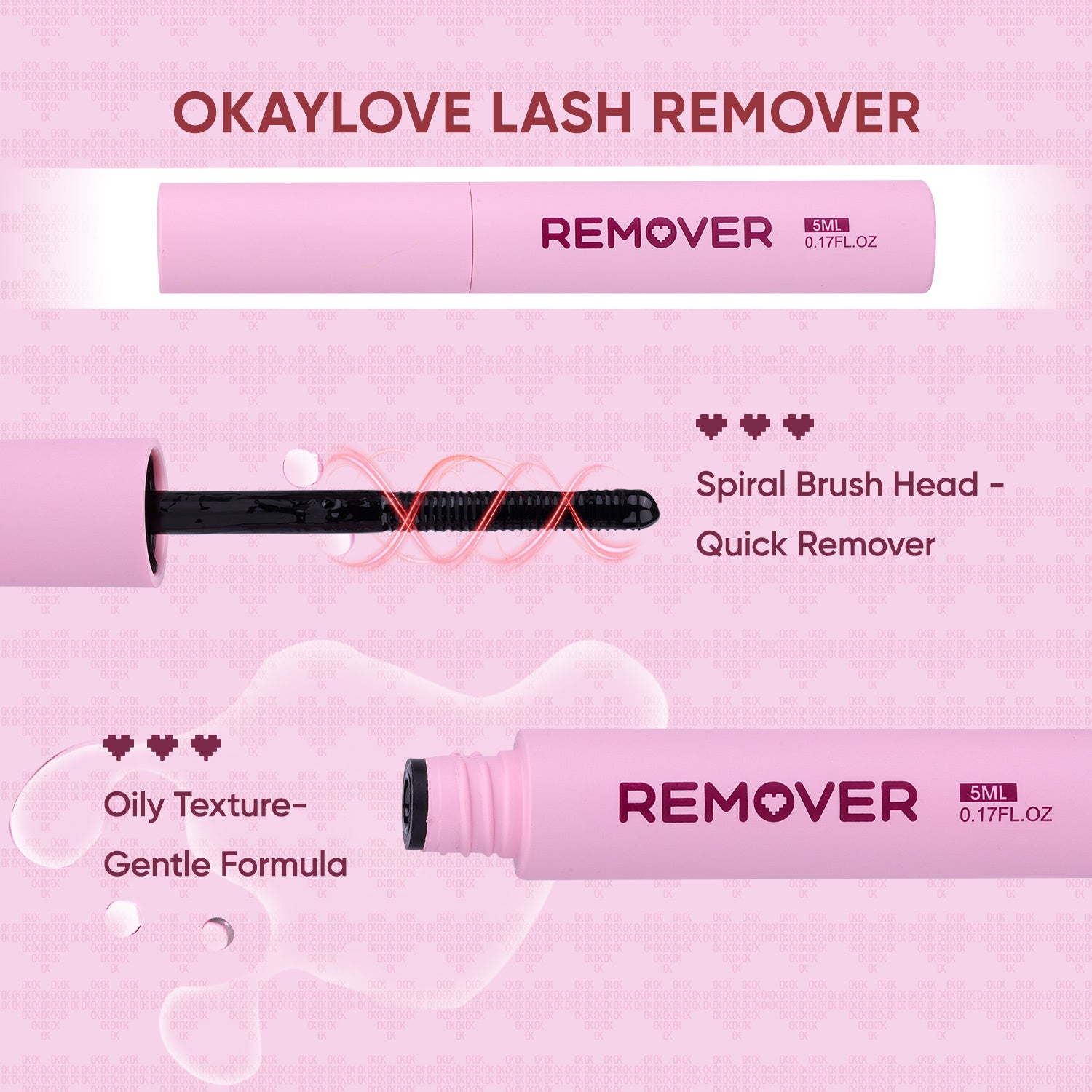 Flora Luxe Lash Cluster Kit | Bond & Seal & Remover | OkayLove