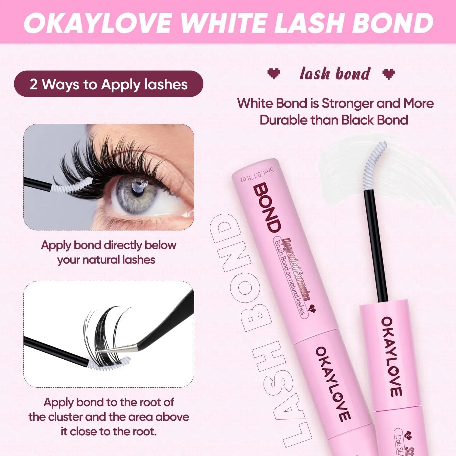 OKAYLOVE® Lash Bond and Seal OKAYLOVE