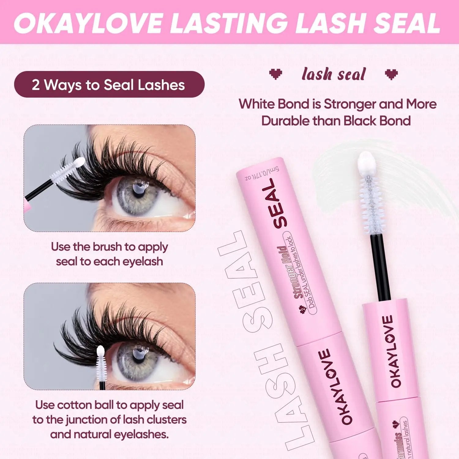 OKAYLOVE® Lash Bond and Seal OKAYLOVE