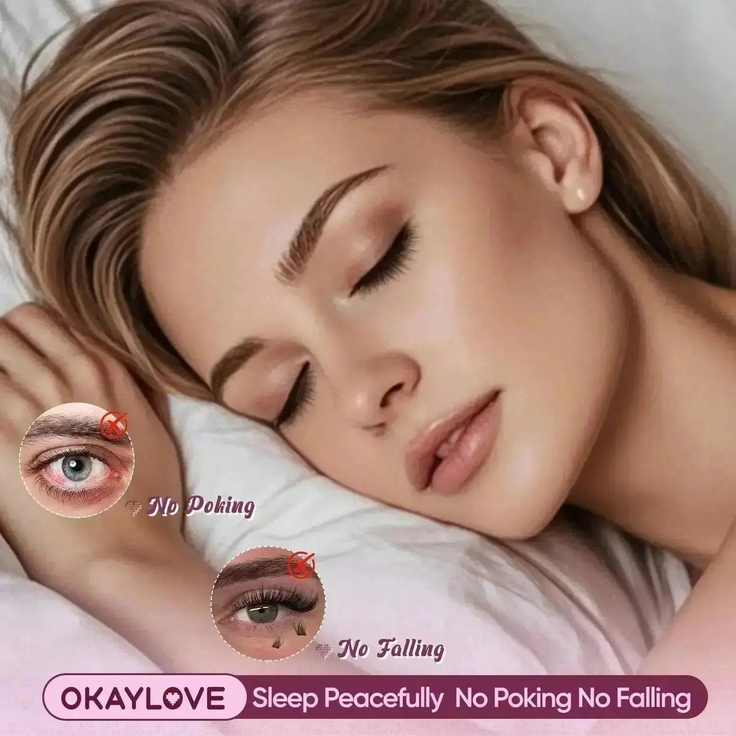 OKAYLOVE® Vixen Eyelash Clusters Kit OKAYLOVE