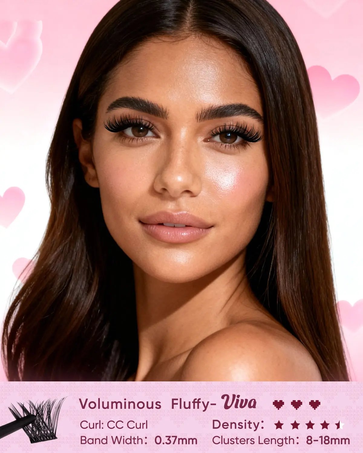 OKAYLOVE® Viva Eyelash Clusters Kit OKAYLOVE