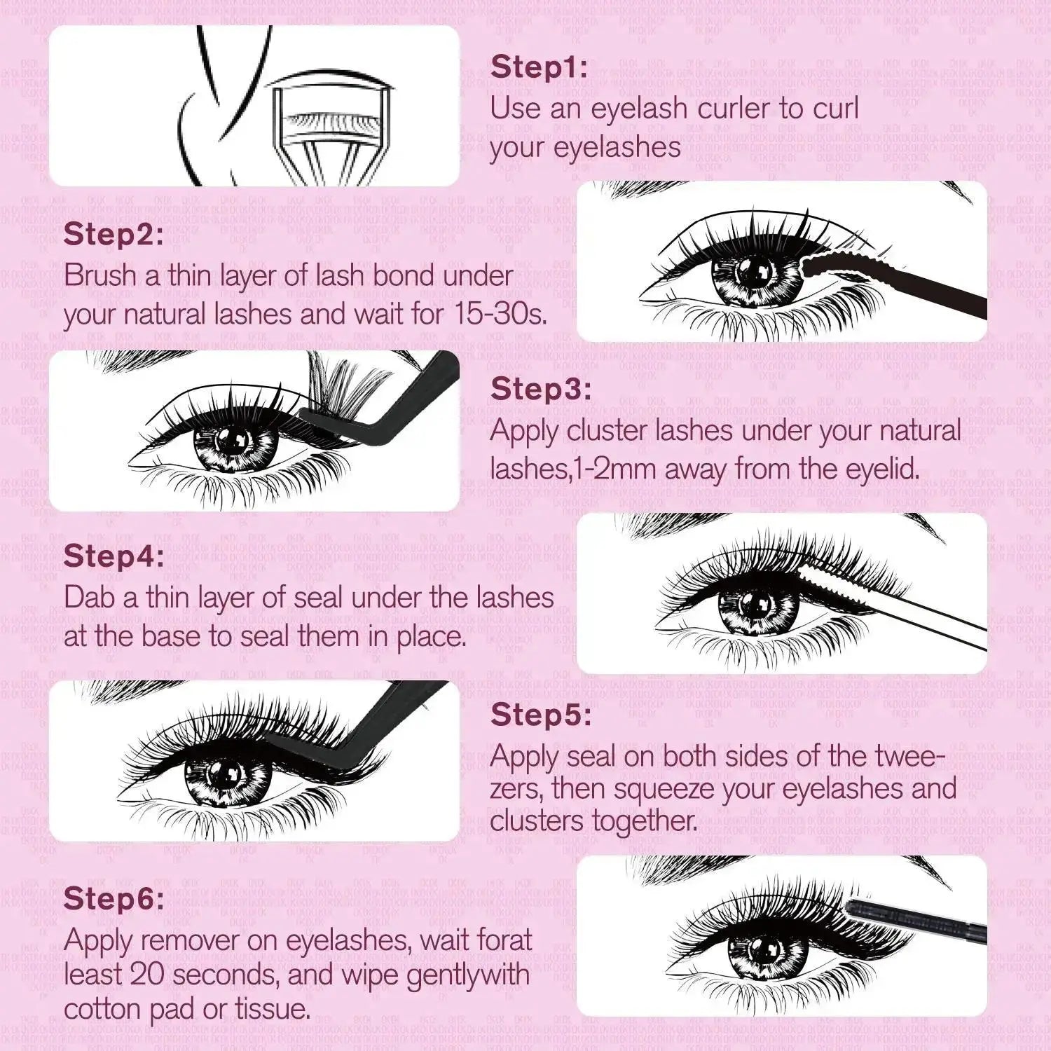 OKAYLOVE®  Idol Eyelash Clusters Kit OKAYLOVE