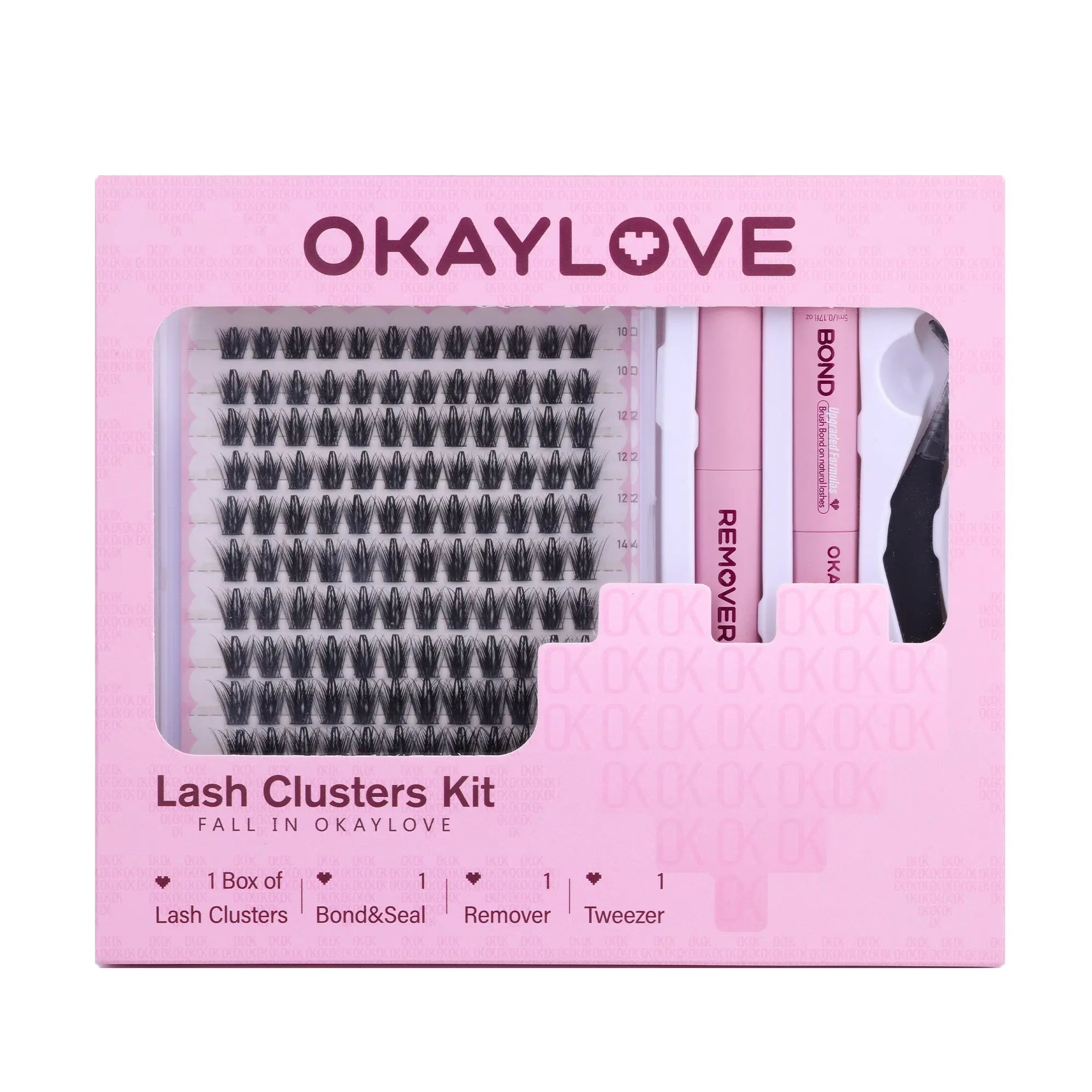 OKAYLOVE® Mystica Eyelash Clusters Kit OKAYLOVE
