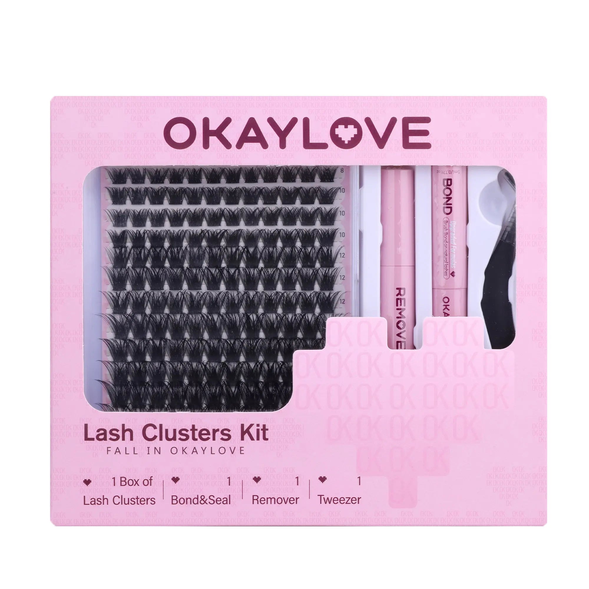 OKAYLOVE® Viva Eyelash Clusters Kit OKAYLOVE