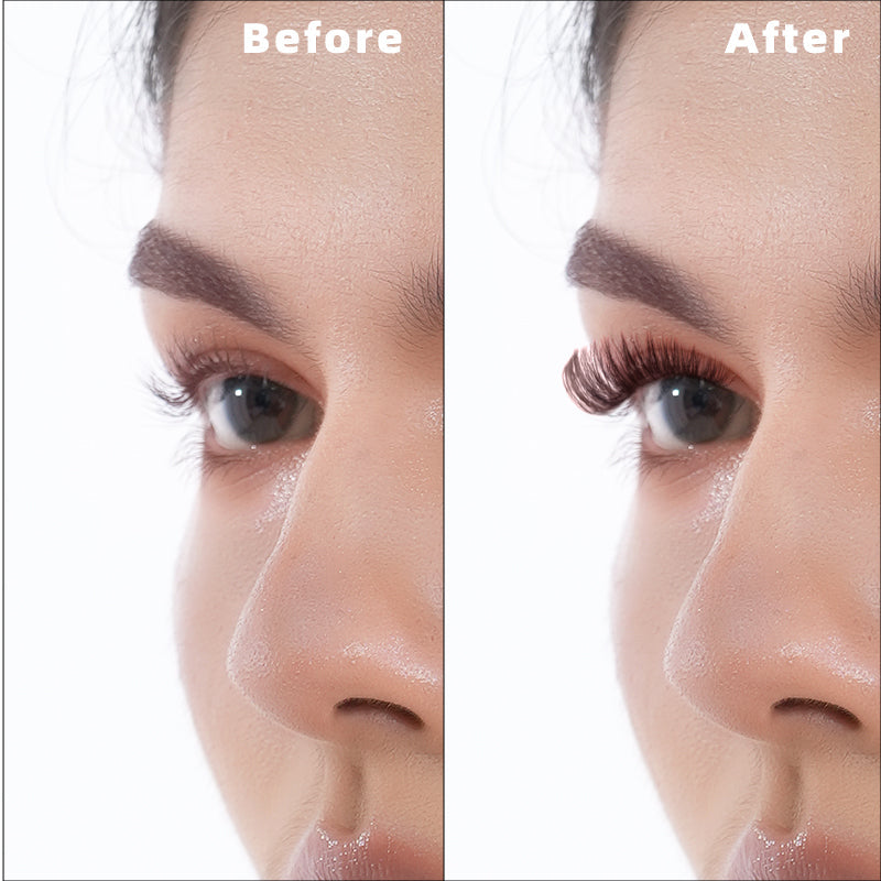 OKAYLOVE® Moka Eyelash Clusters Kit - Brown OKAYLOVE