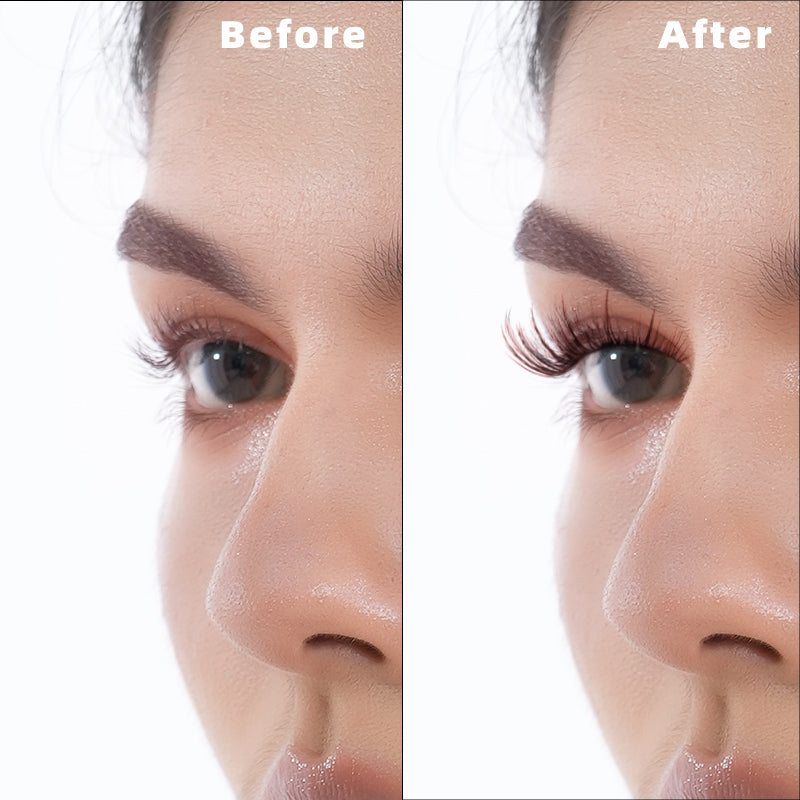 OKAYLOVE®  Fawn Eyelash Clusters Kit - Brown