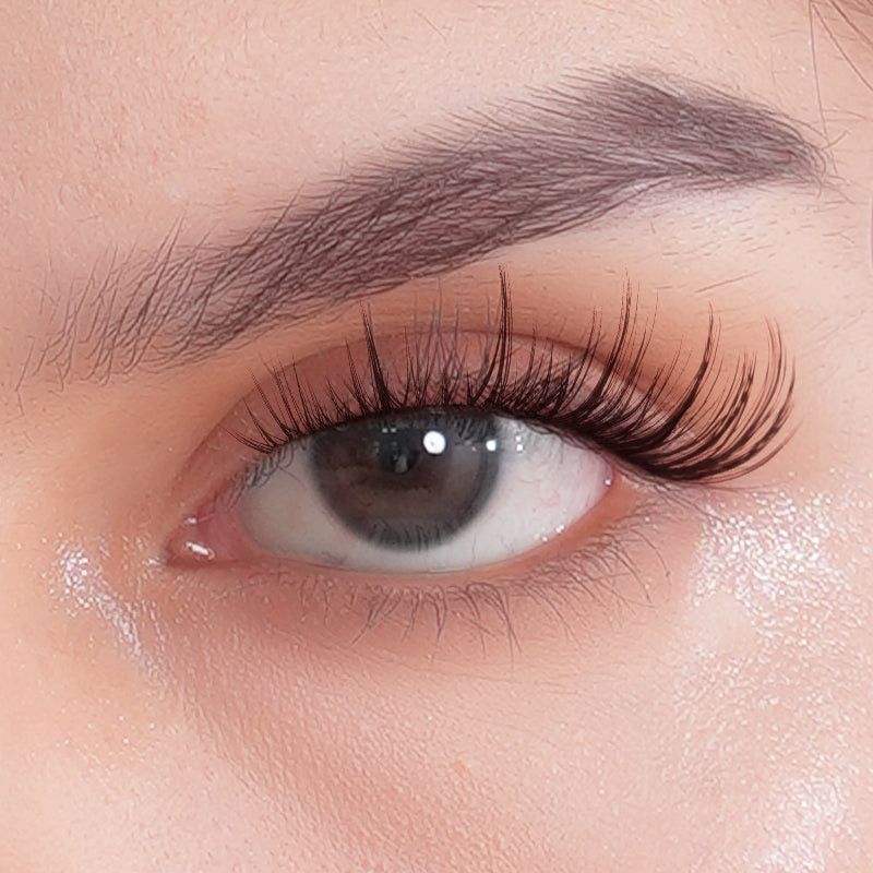 OKAYLOVE®  Fawn Eyelash Clusters Kit - Brown