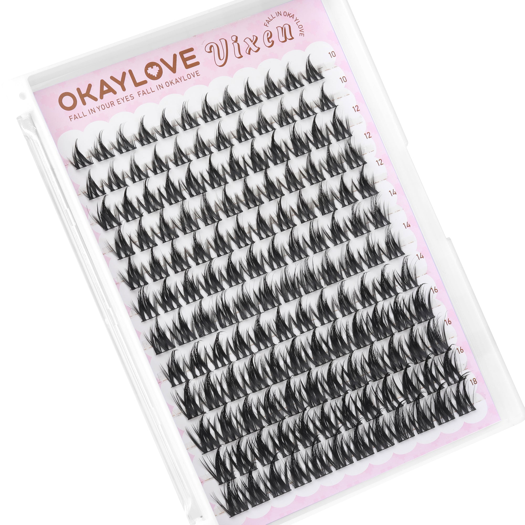 OKAYLOVE® Vixen Eyelash Clusters Kit