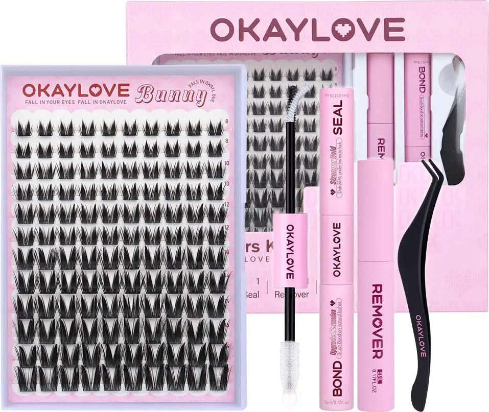 OKAYLOVE® Bunny Lash CLusters Kit OKAYLOVE