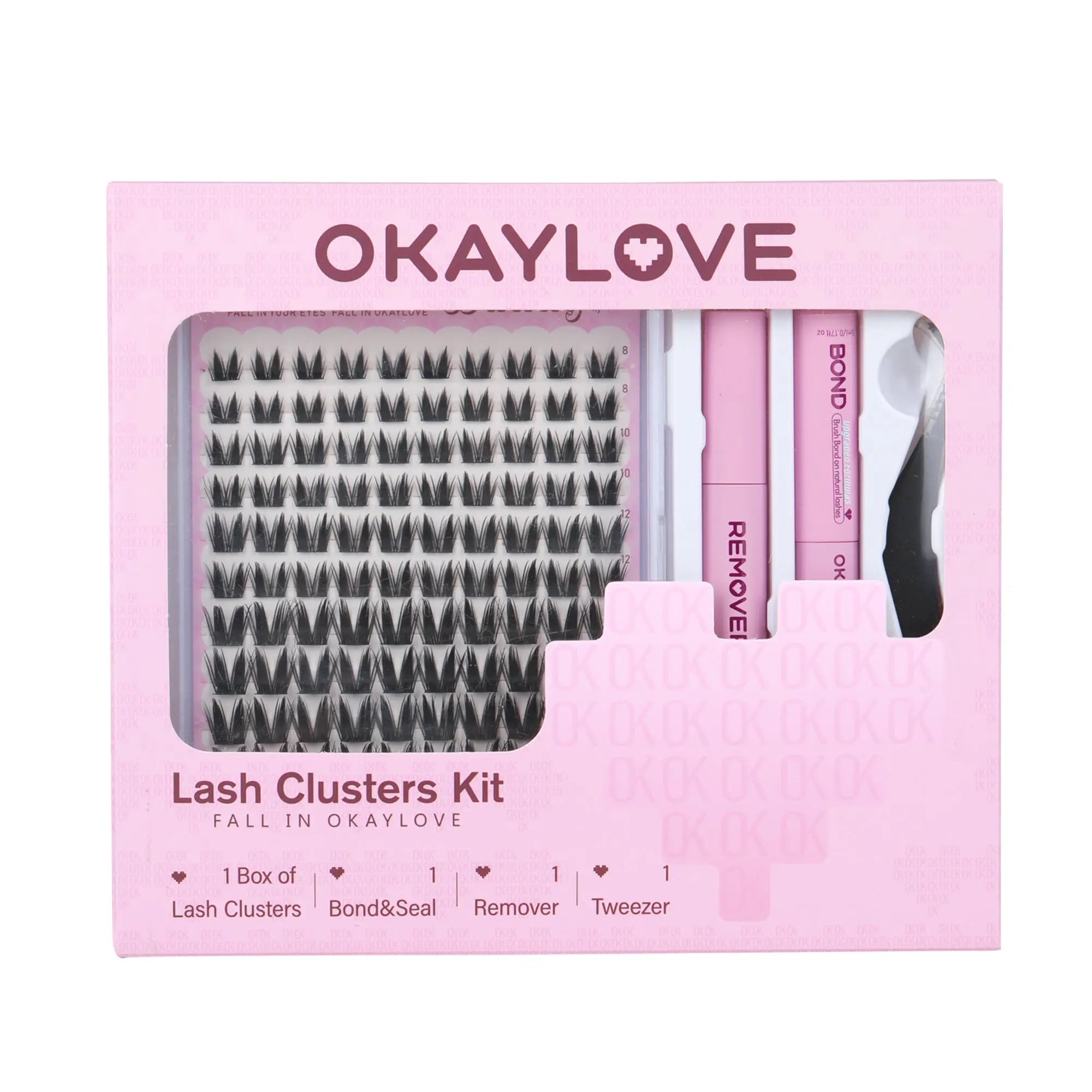 OKAYLOVE® Bunny Eyelash Clusters Kit OKAYLOVE