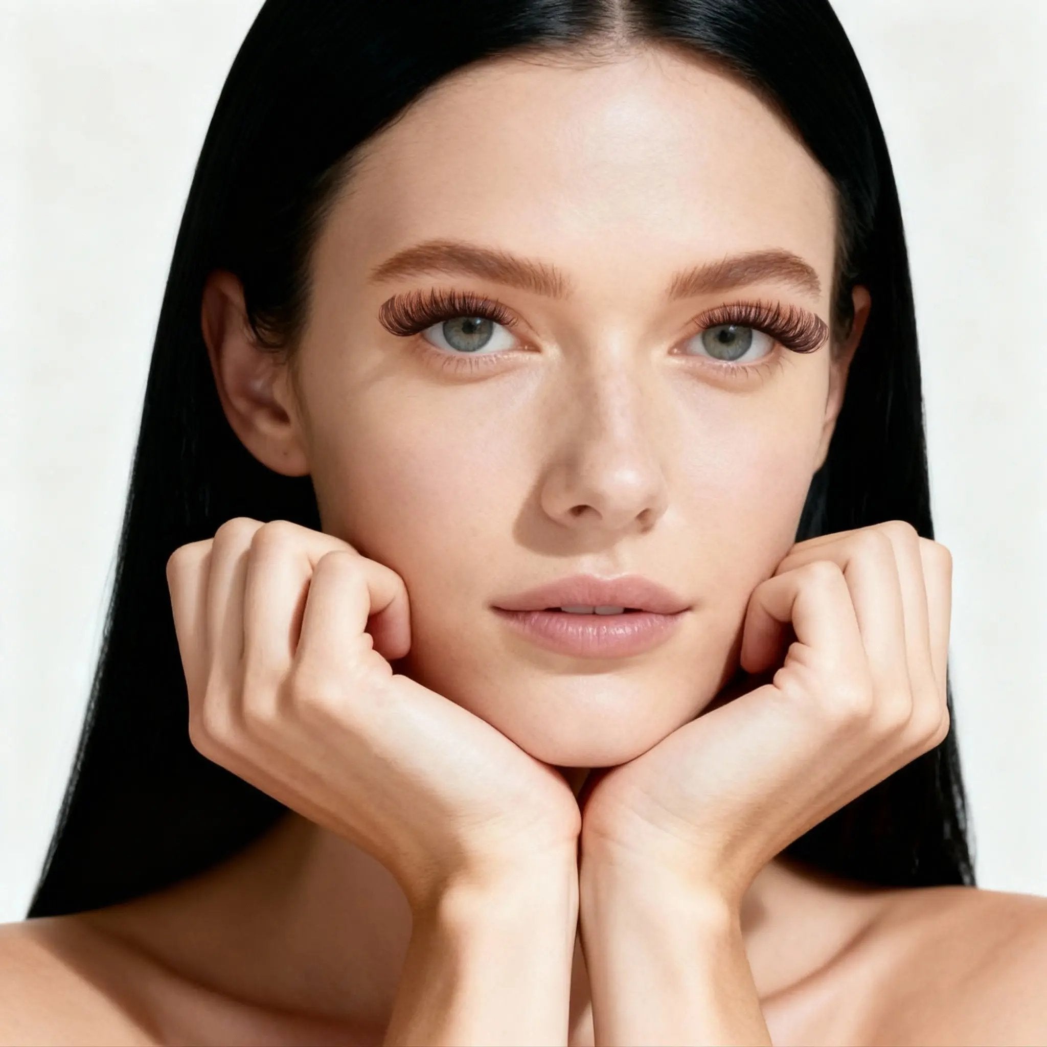 OKAYLOVE®  Mira Eyelash Clusters Kit - Brown OKAYLOVE