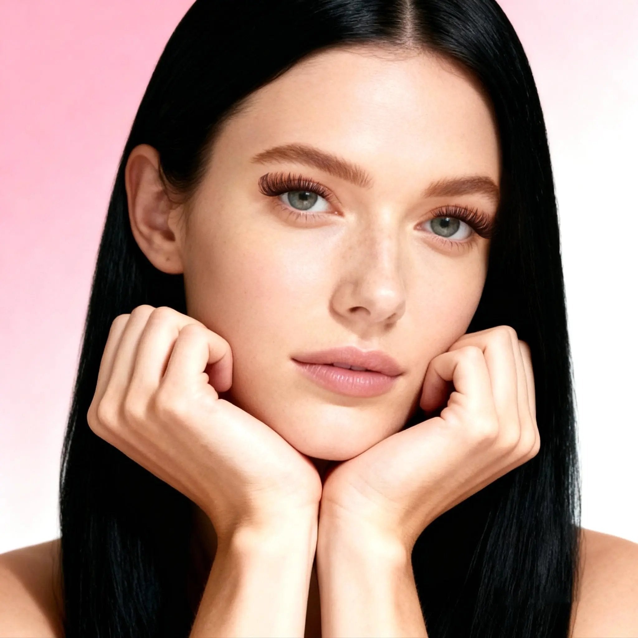 OKAYLOVE®  Mira Eyelash Clusters Kit - Brown OKAYLOVE