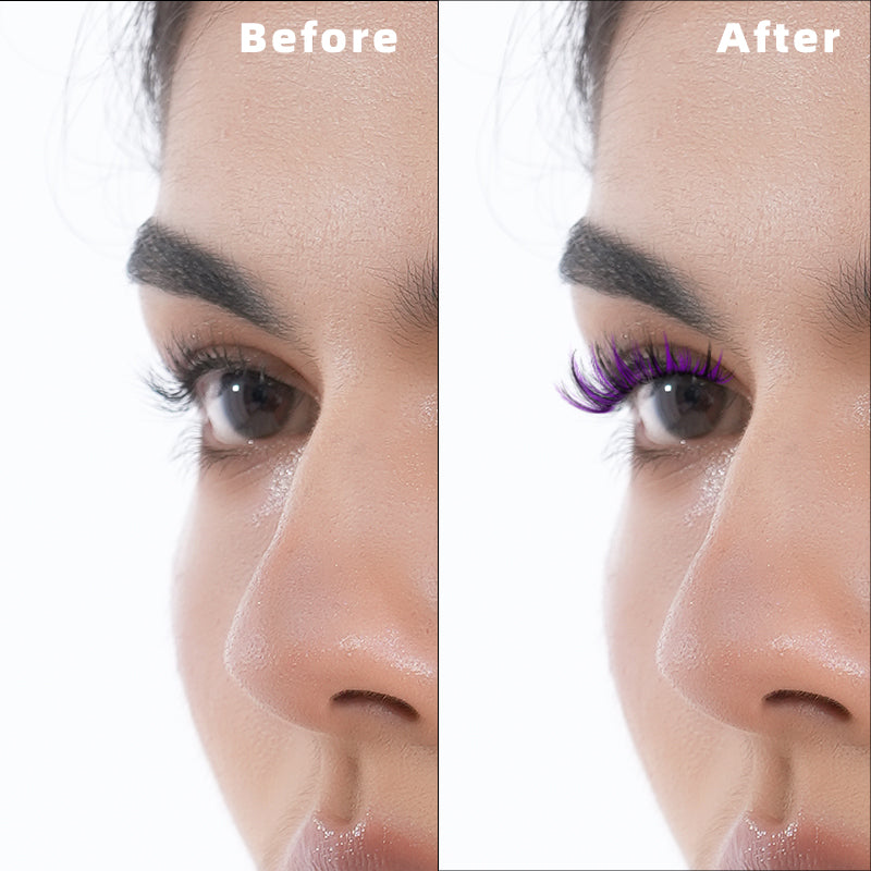 OKAYLOVE® Violet Eyelash Clusters Kit