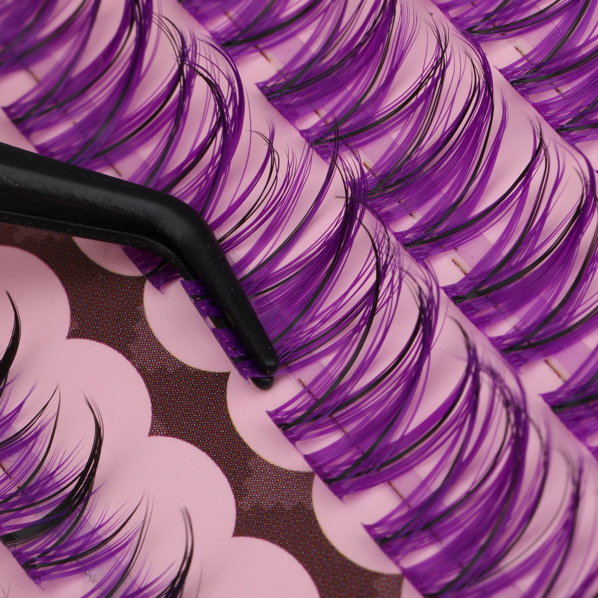 OKAYLOVE® Violet Eyelash Clusters Kit