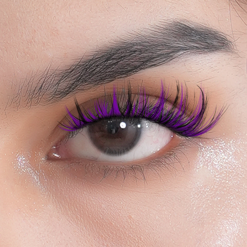 OKAYLOVE® Violet Eyelash Clusters Kit