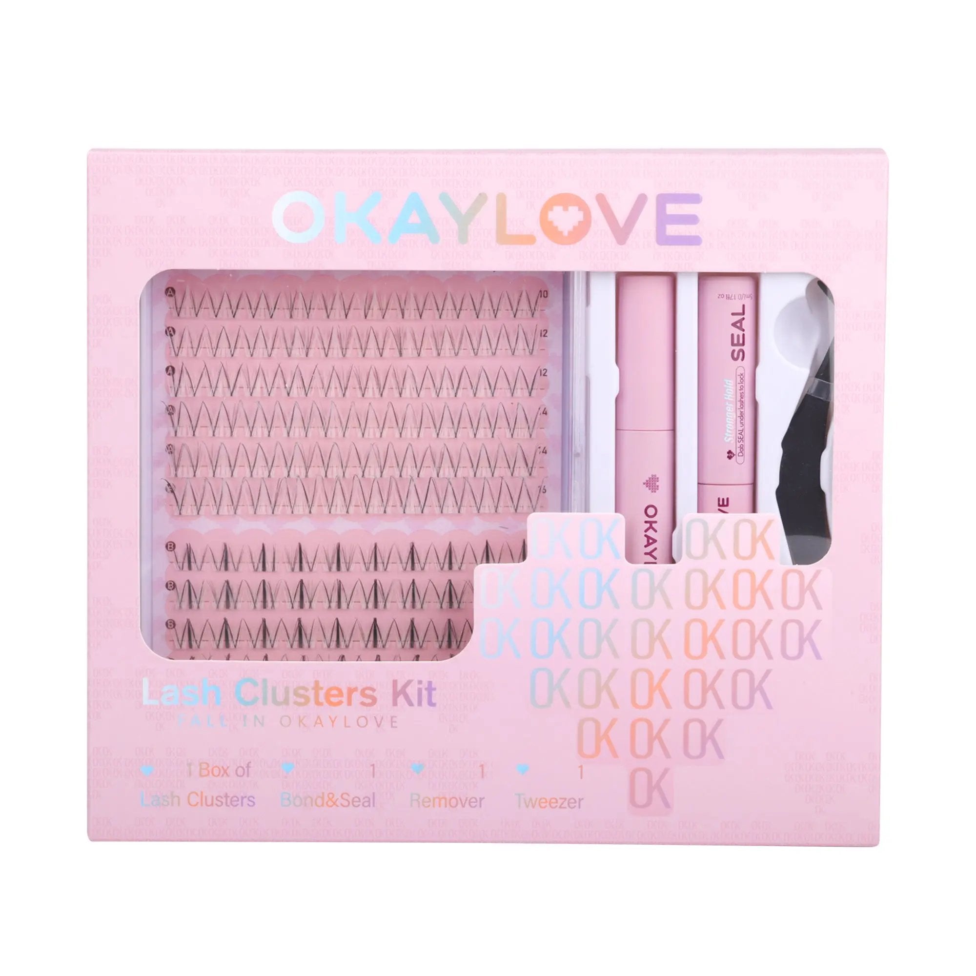 OKAYLOVE® Frost Eyelash Clusters Kit OKAYLOVE