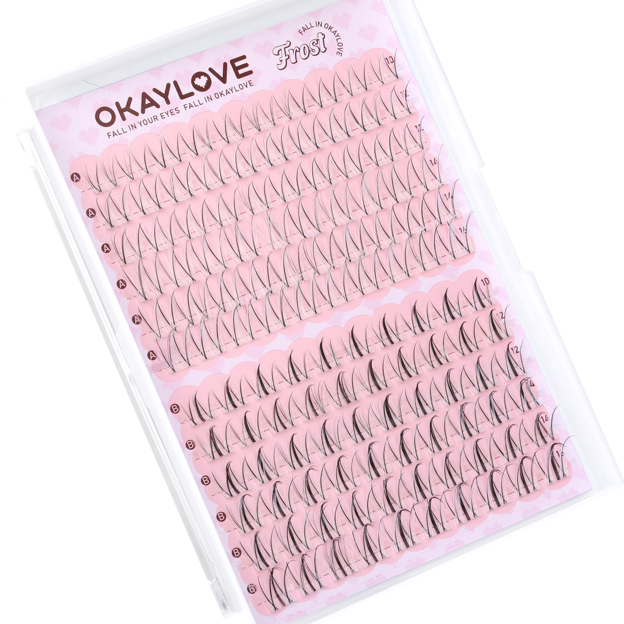 OKAYLOVE® Frost Eyelash Clusters Kit