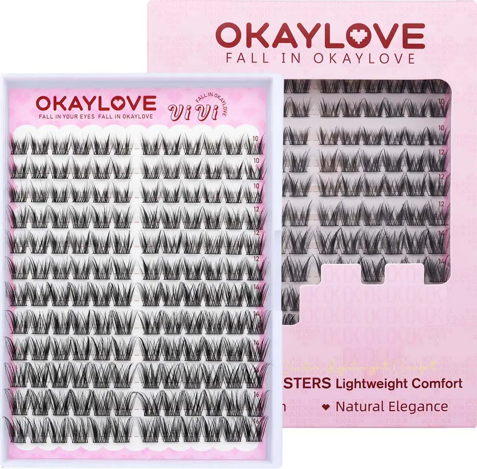 OKAYLOVE® Vivi Eyelash Clusters Kit OKAYLOVE