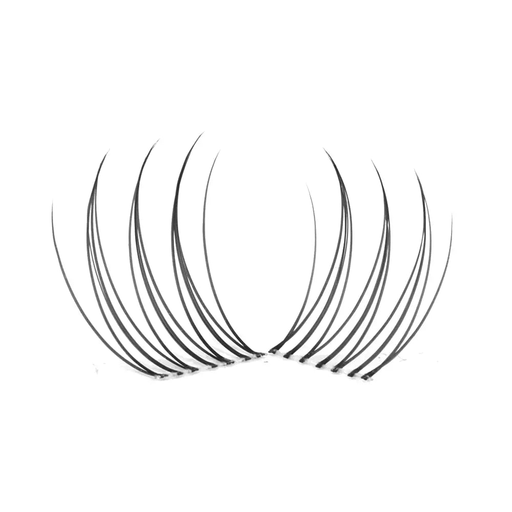 OKAYLOVE®   Brown Idol | Idol Lash Clusters Kit Wispy D Curl Lashes Extension Kit  Look Like Real Lashes DIY Eyelash at Home for Natural Makeup Girl Cosmetic Gifts OKAYLOVE