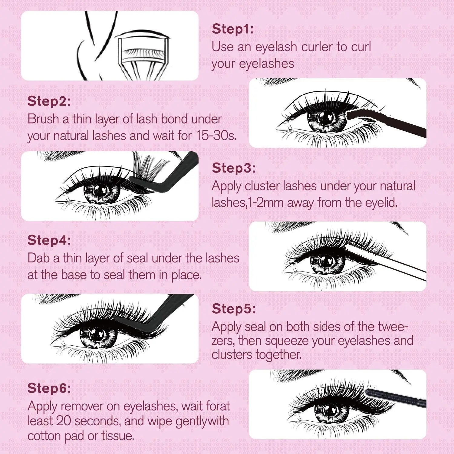OKAYLOVE®  Lumi Eyelash Clusters Kit OKAYLOVE
