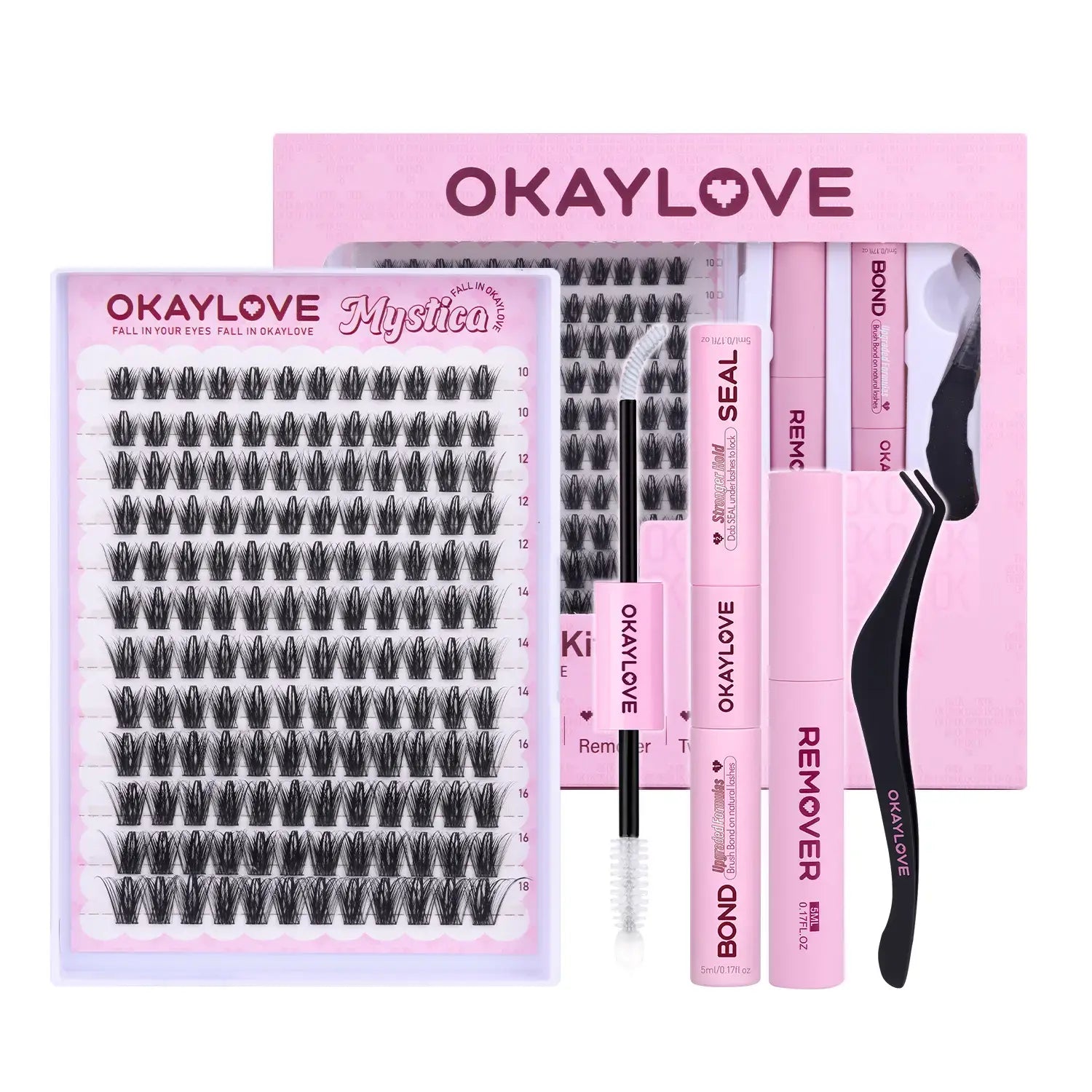 OKAYLOVE® Mystica Eyelash Clusters Kit OKAYLOVE